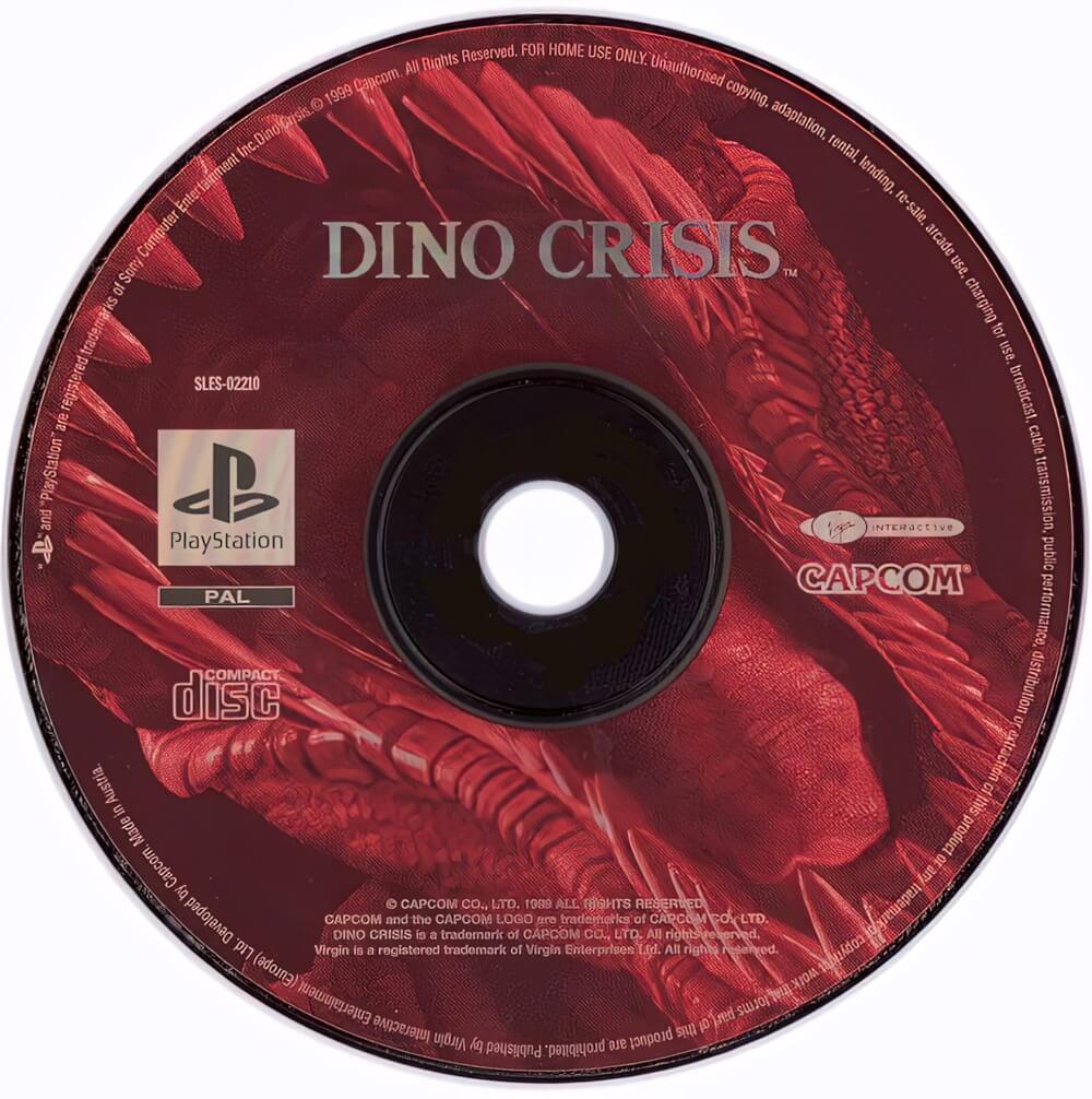 Лицензионный диск Dino Crisis для PlayStation